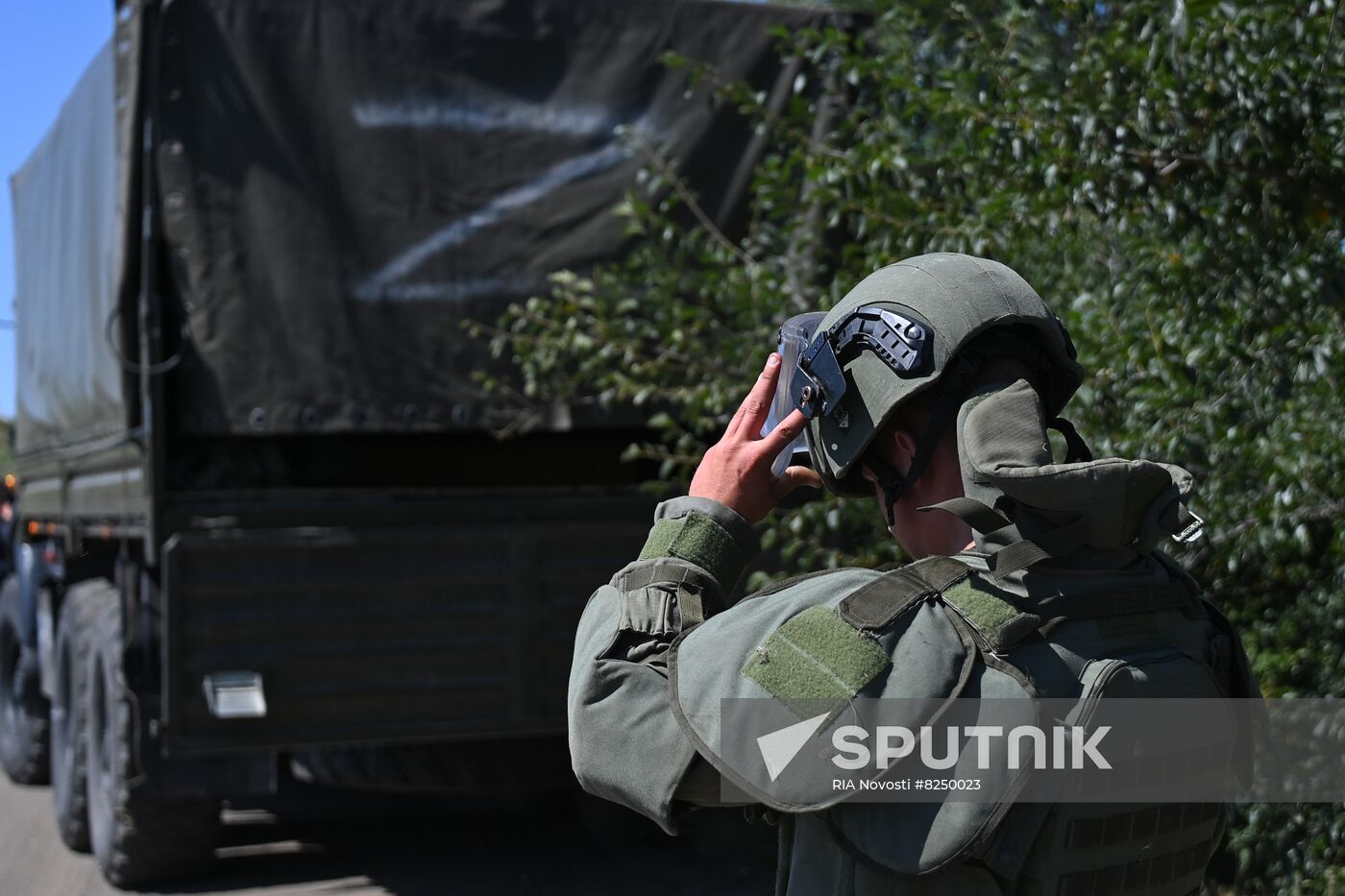 DPR Russia Ukraine Military Operation Demining