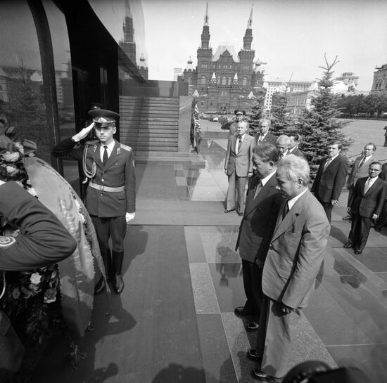 Delegation of Socialist Republic of Vietnam visits USSR