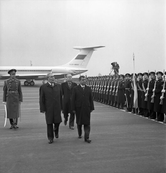 Delegation of Democratic Republic of Afghanistan visits USSR
