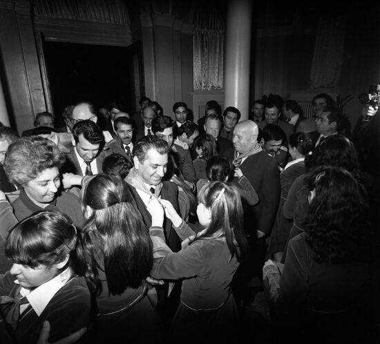 Delegation of Democratic Republic of Afghanistan visits USSR