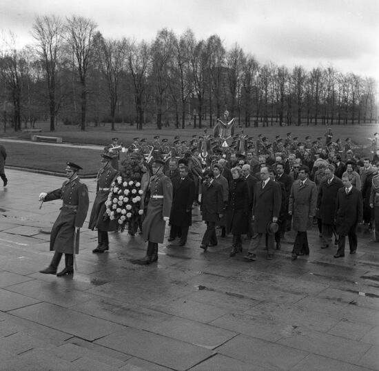 Delegation of Democratic Republic of Afghanistan visits USSR