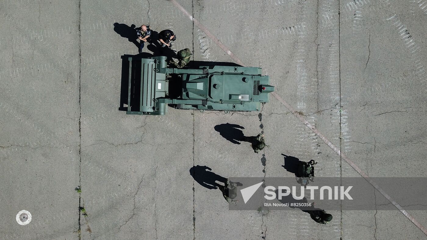 DPR Russia Ukraine Military Operation Sapper Robots