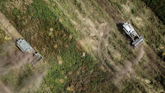 DPR Russia Ukraine Military Operation Sapper Robots