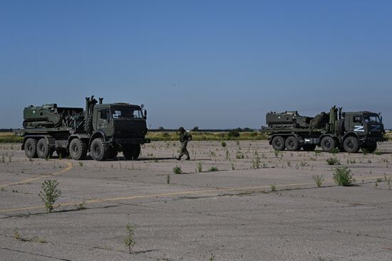 DPR Russia Ukraine Military Operation Sapper Robots