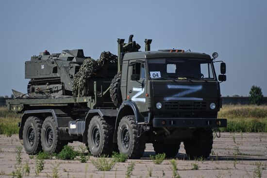 DPR Russia Ukraine Military Operation Sapper Robots