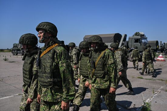 DPR Russia Ukraine Military Operation Sapper Robots
