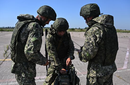 DPR Russia Ukraine Military Operation Sapper Robots