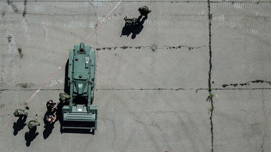 DPR Russia Ukraine Military Operation Sapper Robots