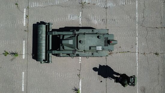 DPR Russia Ukraine Military Operation Sapper Robots