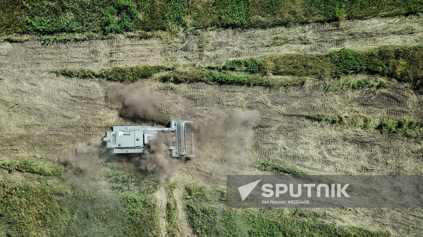 DPR Russia Ukraine Military Operation Sapper Robots