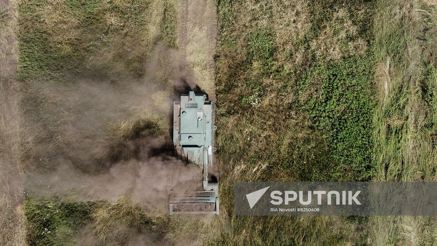 DPR Russia Ukraine Military Operation Sapper Robots