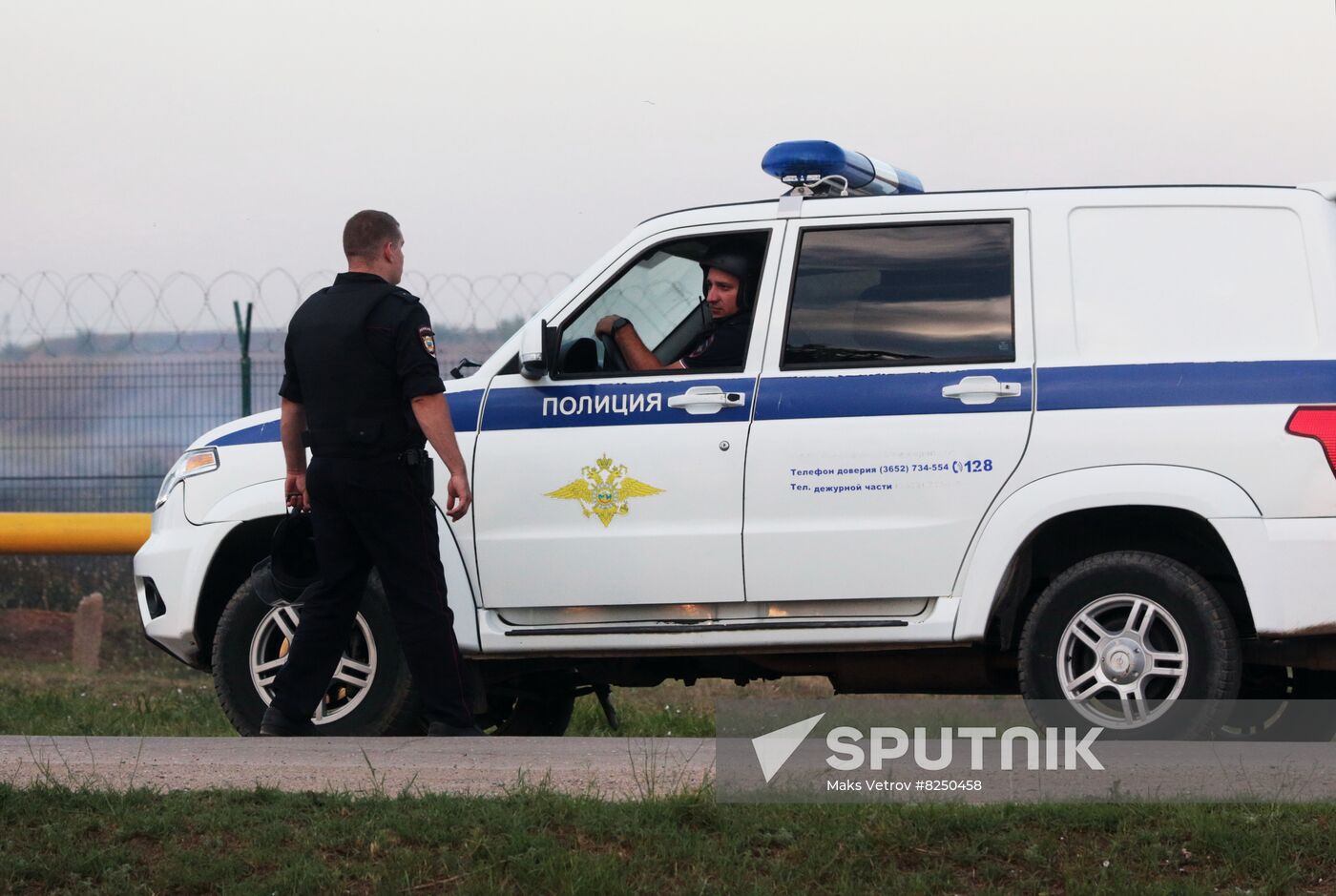 Russia Crimea Airfield Ammunition Explosions