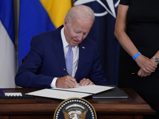 US Finland Sweden NATO Accession