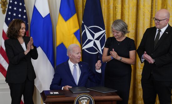 US Finland Sweden NATO Accession