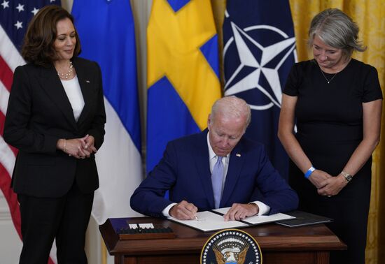 US Finland Sweden NATO Accession