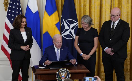 US Finland Sweden NATO Accession