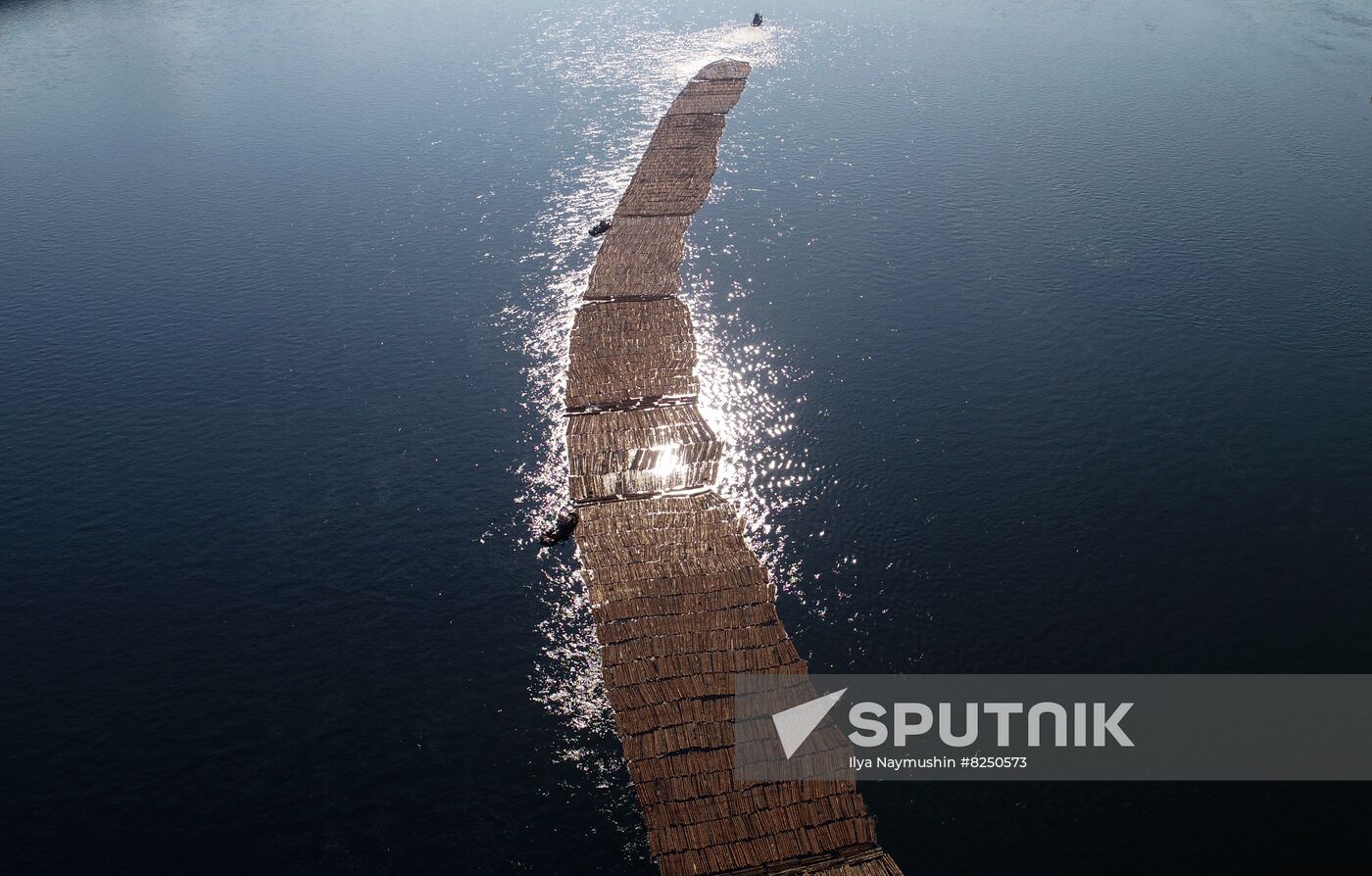 Russia Timber Rafting
