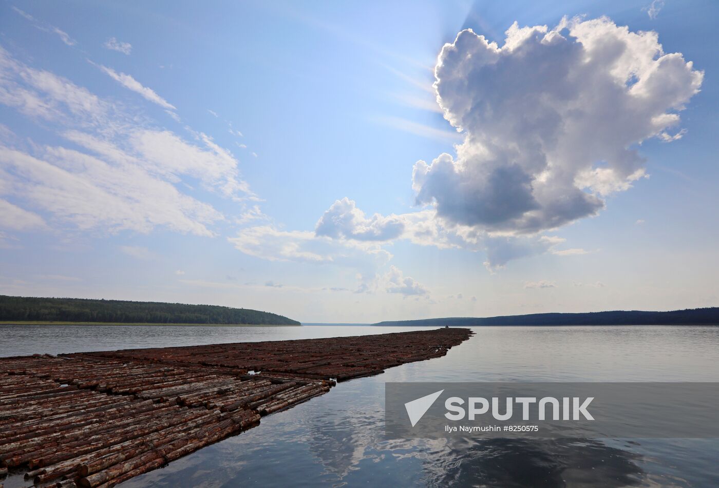 Russia Timber Rafting