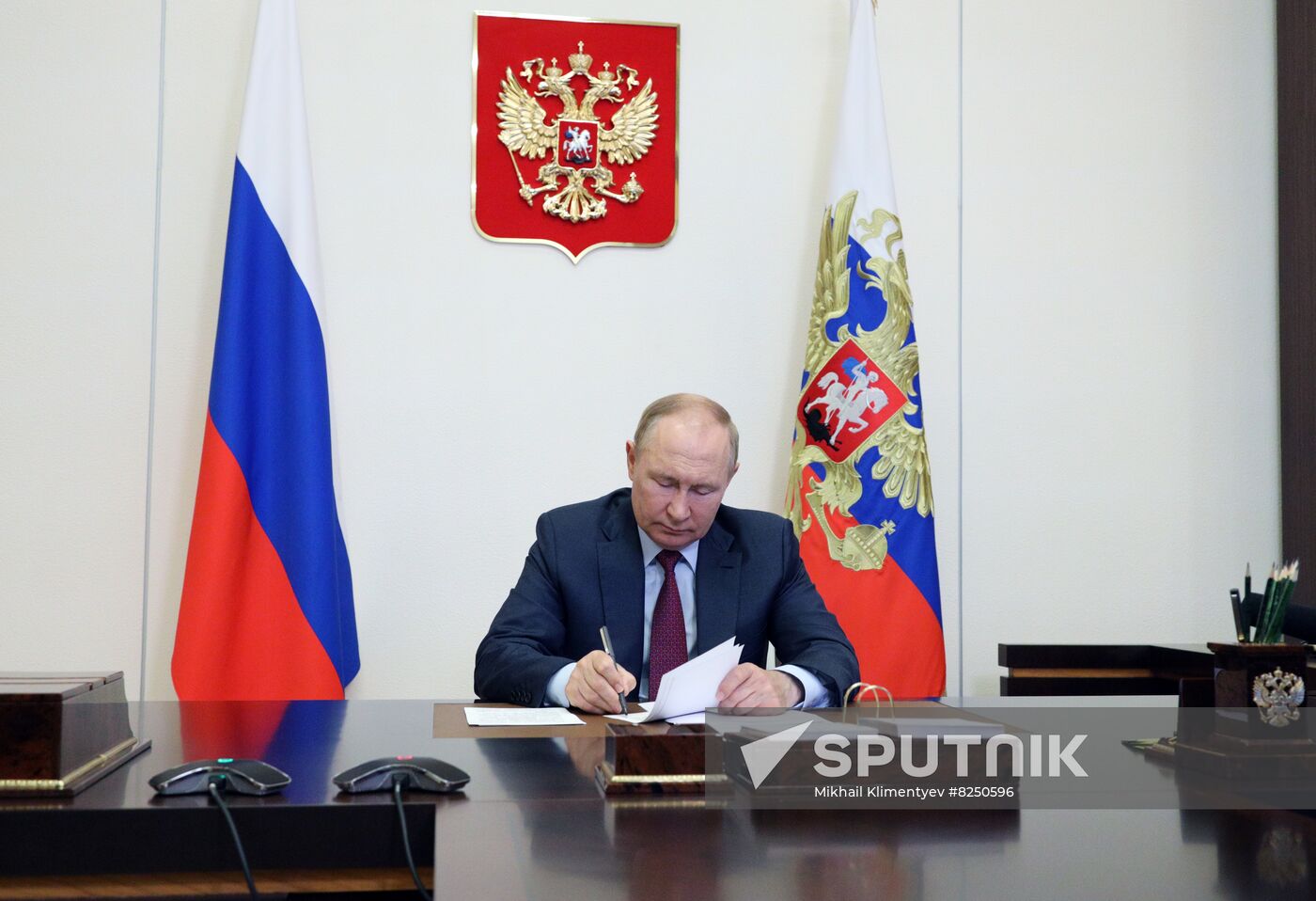 Russia Putin River Bridge Opening