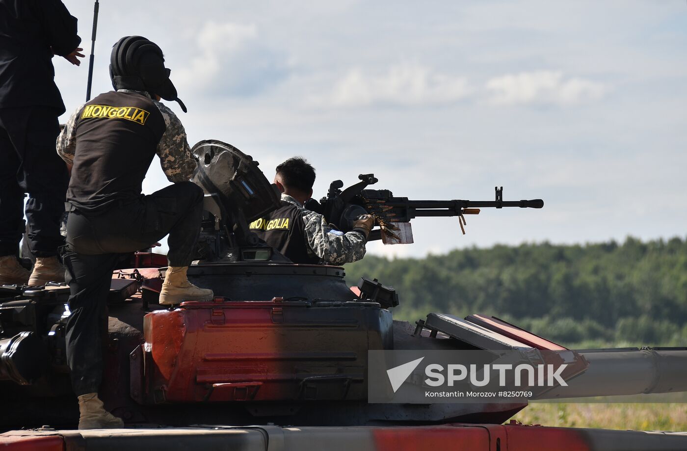Russia Army Games Tank Biathlon Preparations