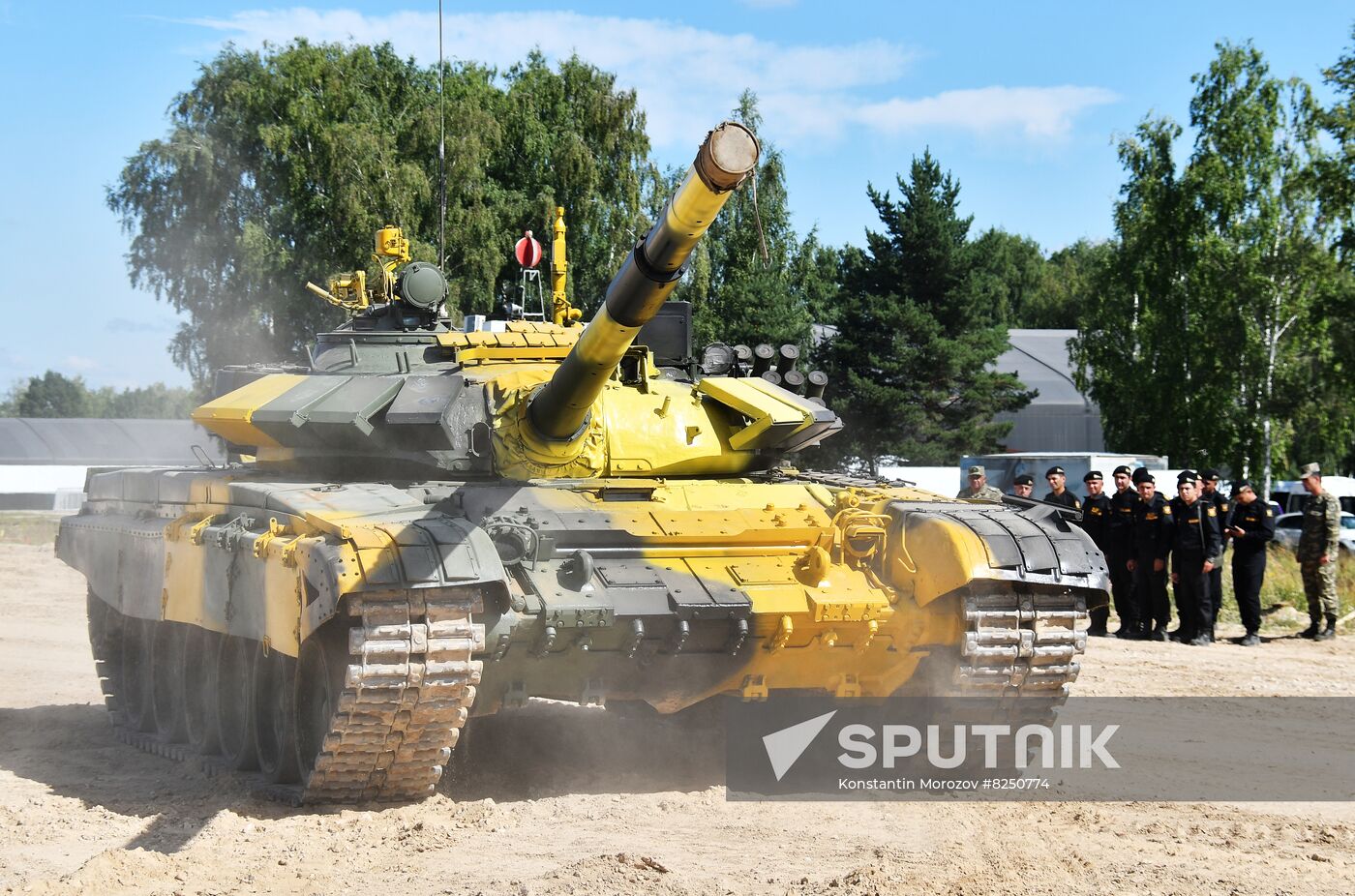 Russia Army Games Tank Biathlon Preparations