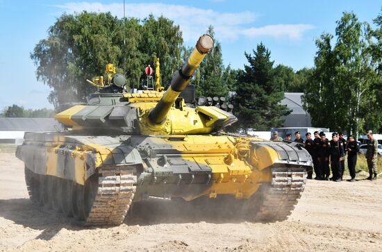 Russia Army Games Tank Biathlon Preparations
