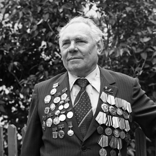 Steel worker Ivan Polegayev