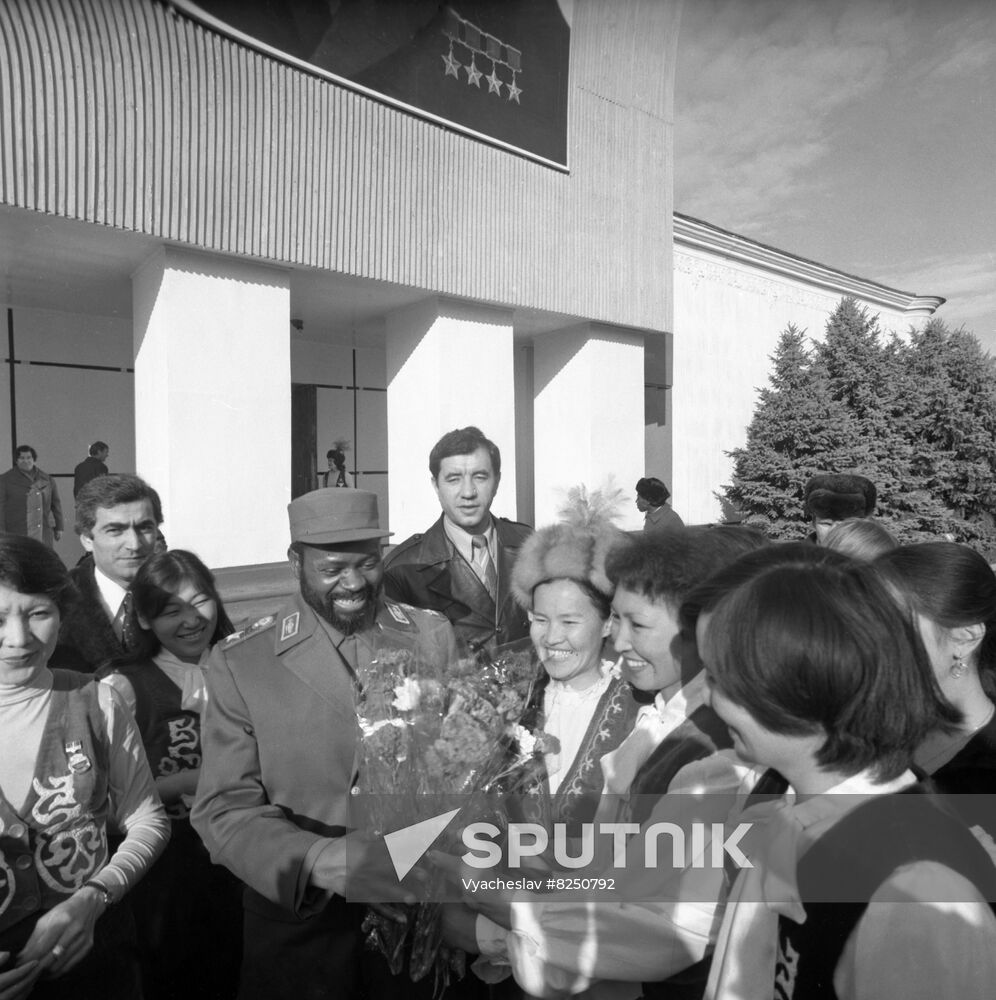 Delegation of People's Republic of Mozambique visits USSR