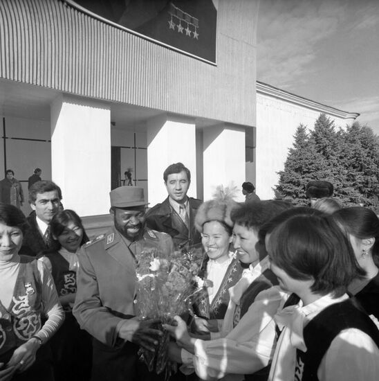 Delegation of People's Republic of Mozambique visits USSR