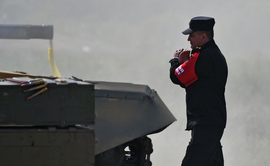Russia Army Games Tank Biathlon Preparations