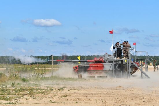 Russia Army Games Tank Biathlon Preparations