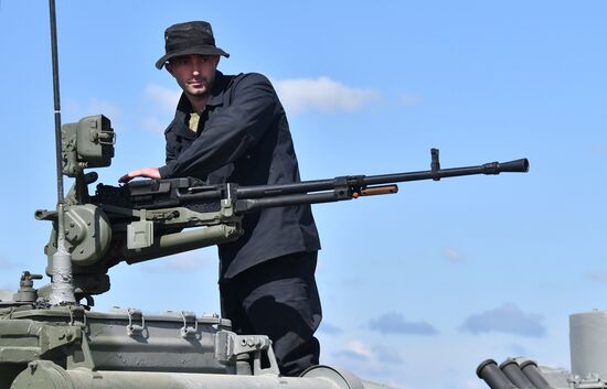 Russia Army Games Tank Biathlon Preparations