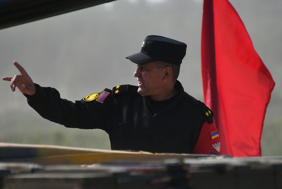 Russia Army Games Tank Biathlon Preparations