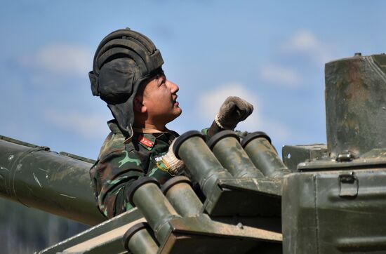 Russia Army Games Tank Biathlon Preparations