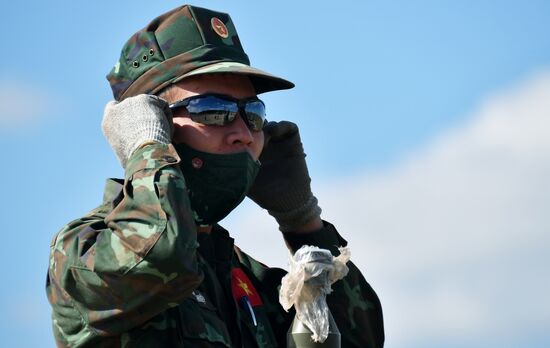 Russia Army Games Tank Biathlon Preparations