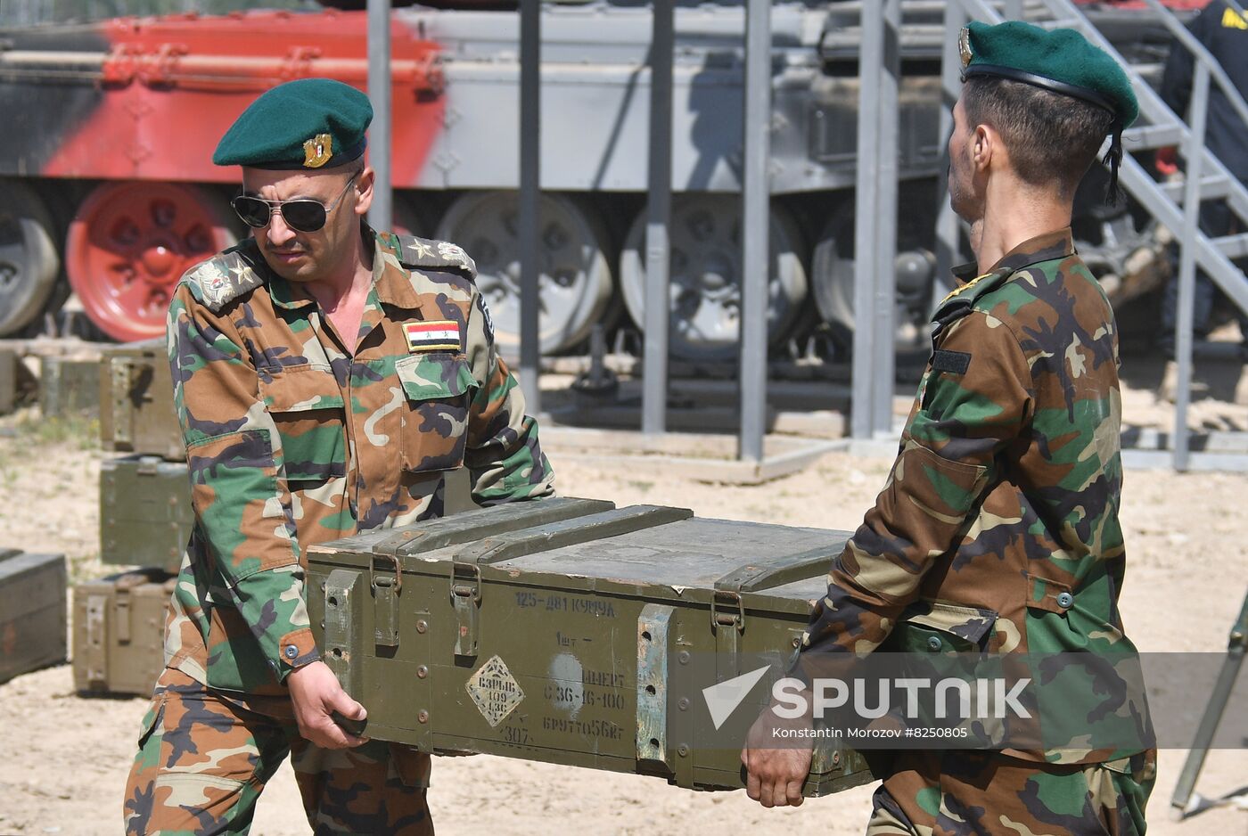 Russia Army Games Tank Biathlon Preparations