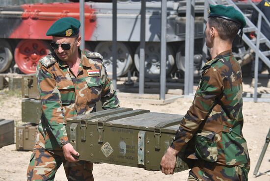 Russia Army Games Tank Biathlon Preparations