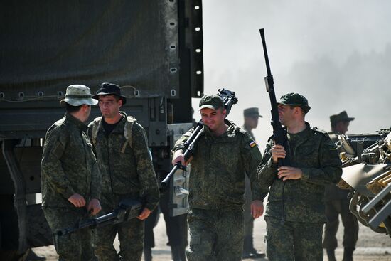 Russia Army Games Tank Biathlon Preparations