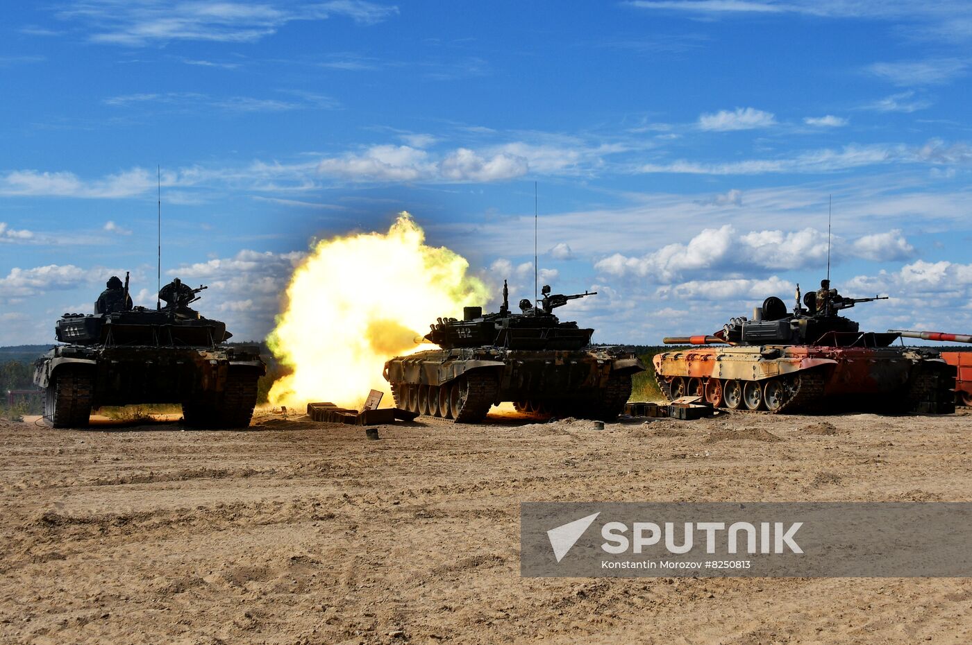 Russia Army Games Tank Biathlon Preparations