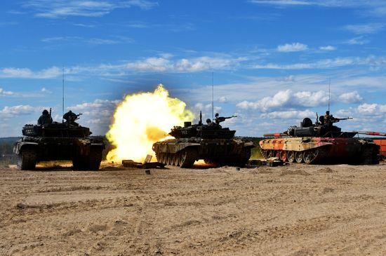 Russia Army Games Tank Biathlon Preparations