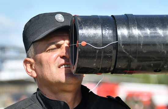 Russia Army Games Tank Biathlon Preparations