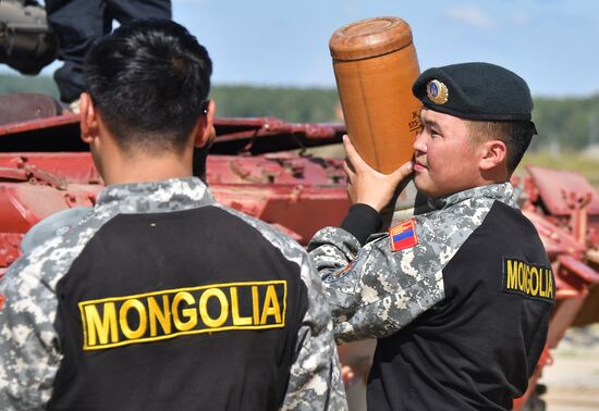 Russia Army Games Tank Biathlon Preparations