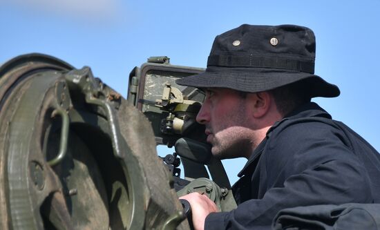Russia Army Games Tank Biathlon Preparations