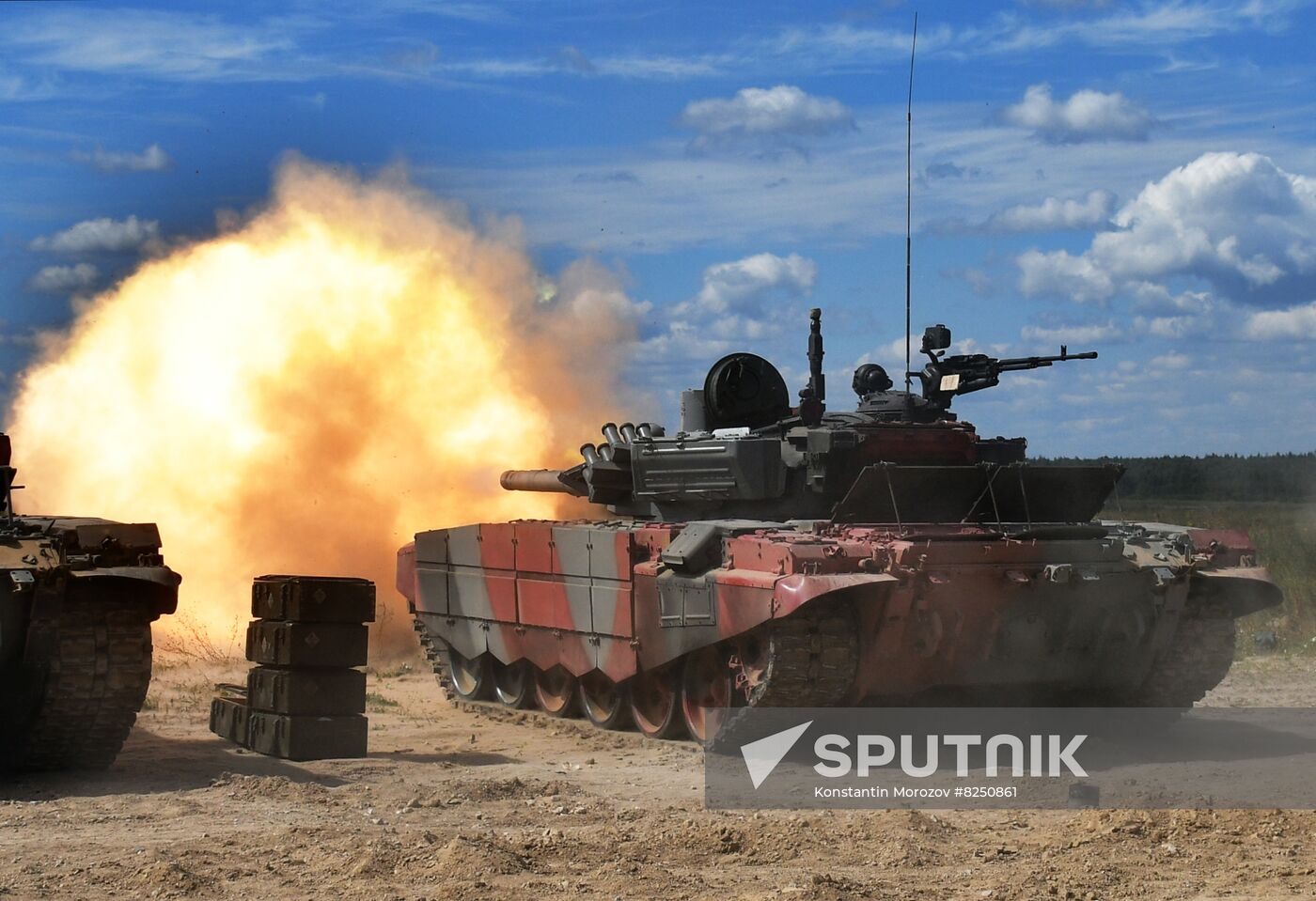 Russia Army Games Tank Biathlon Preparations