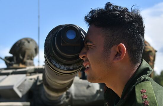 Russia Army Games Tank Biathlon Preparations