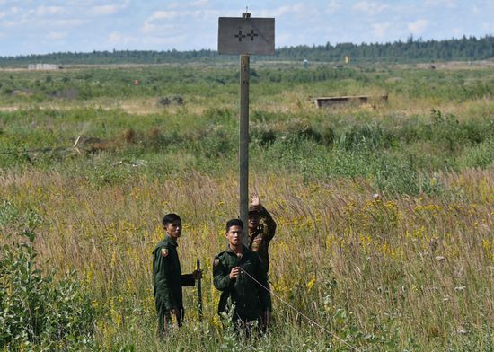 Russia Army Games Tank Biathlon Preparations