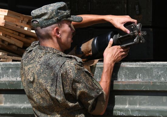 Russia Army Games Tank Biathlon Preparations