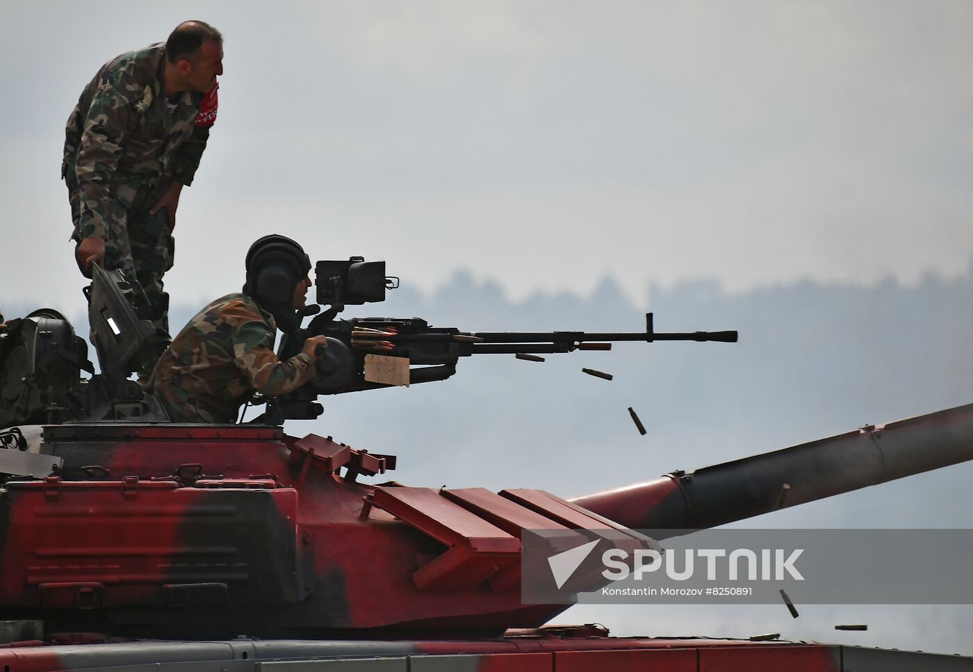 Russia Army Games Tank Biathlon Preparations