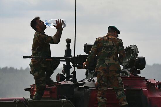 Russia Army Games Tank Biathlon Preparations