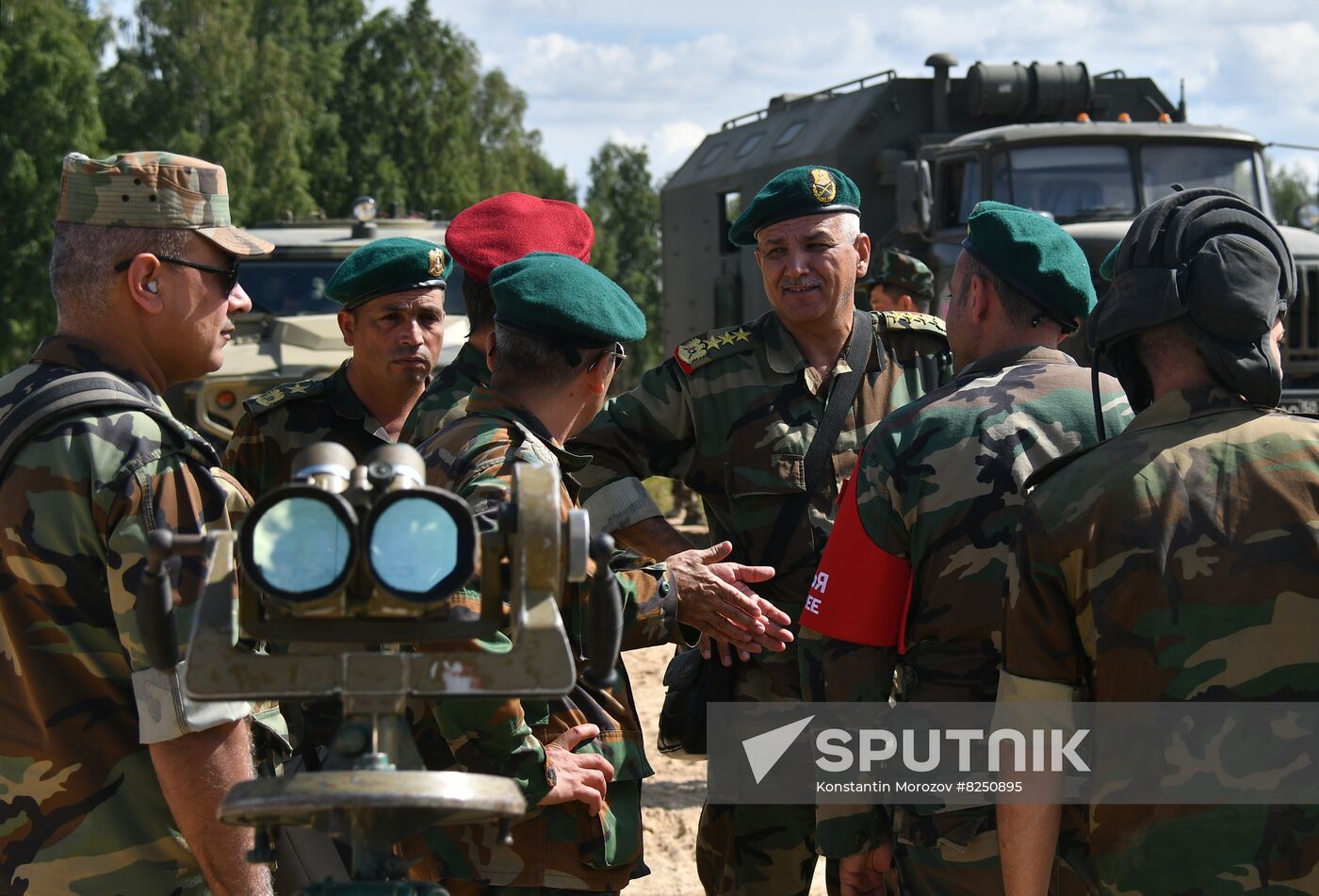 Russia Army Games Tank Biathlon Preparations
